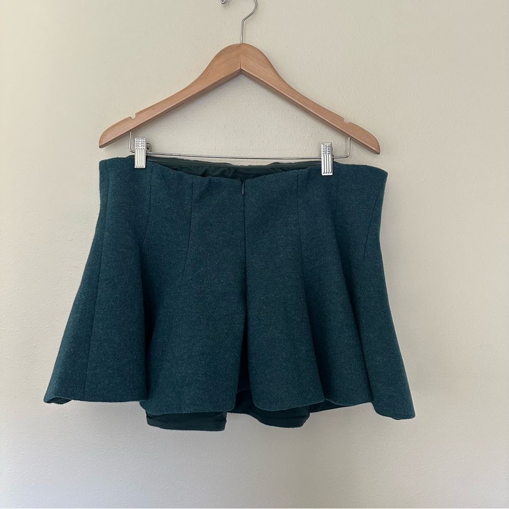 MARE MARE x Anthropologie Size Large Chic Strapless‎ Felt Peplum Top Women's - Picture 5 of 9